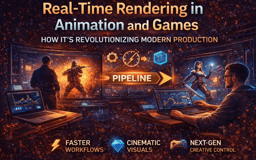 Real-Time Rendering in Animation and Games: How It’s Revolutionizing Modern Production