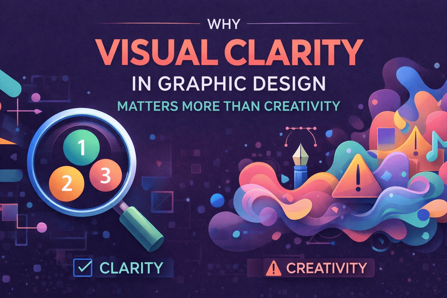 Why Visual Clarity in Graphic Design Matters More Than Creativity