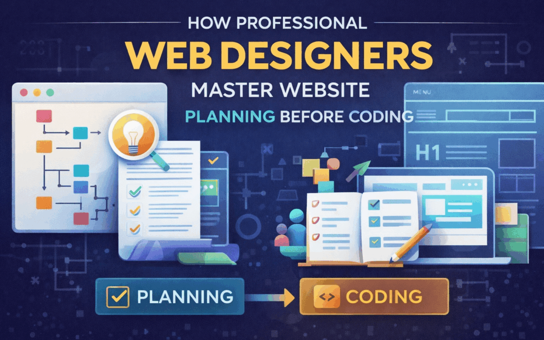 How Professional Web Designers Master Website Planning Before Coding.