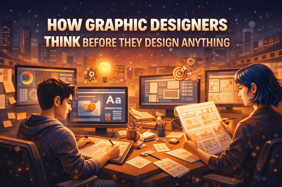 Graphic Design Thinking Process: How Successful Designers Think Before ...