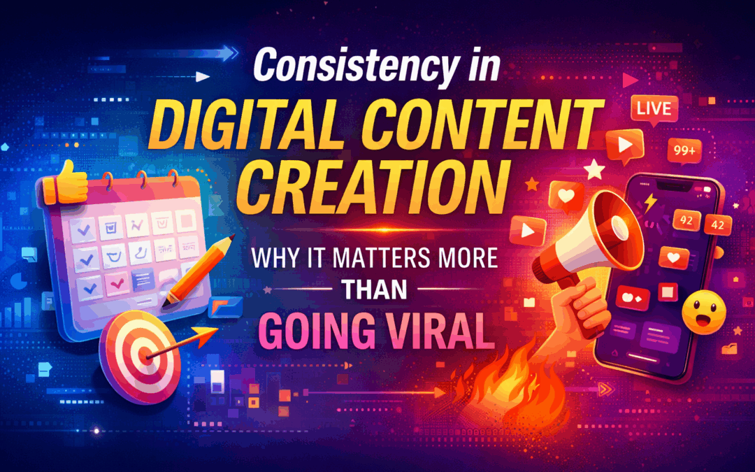 Why Consistency in Digital Content Creation Matters More Than Virality