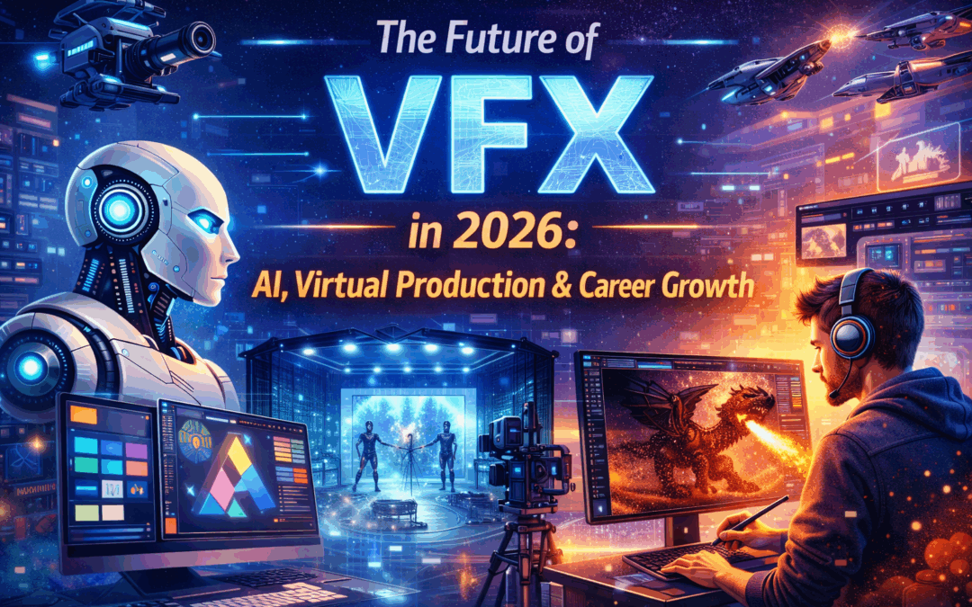 The Future of VFX in 2026: AI, Virtual Production & Career Growth.