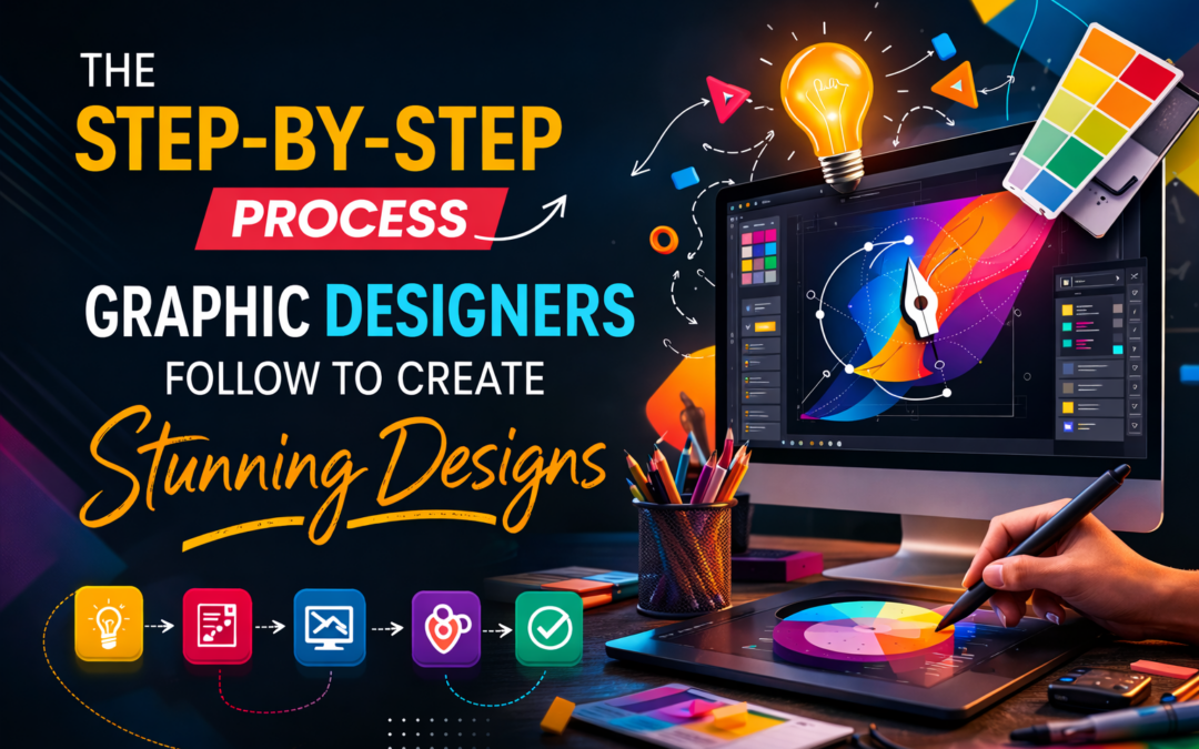 Graphic Design Process: Step-by-Step Guide to Creating Stunning Designs