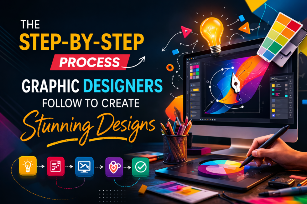 Graphic Design Process: Step-by-Step Guide to Creating Stunning Designs