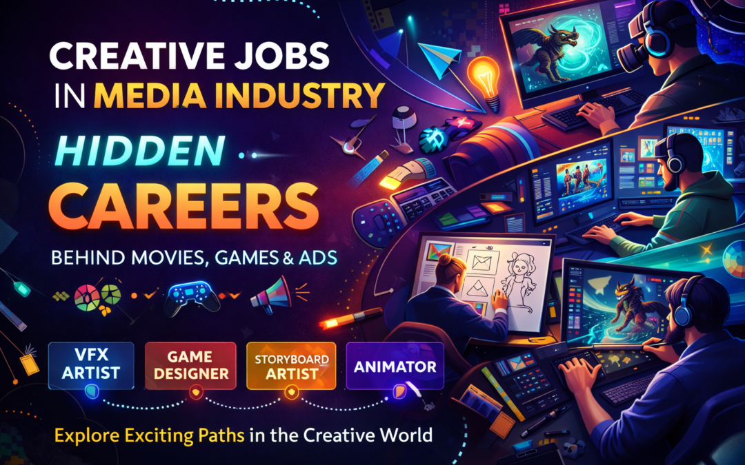 The Hidden Creative Jobs Behind Movies, Games, and Advertisements