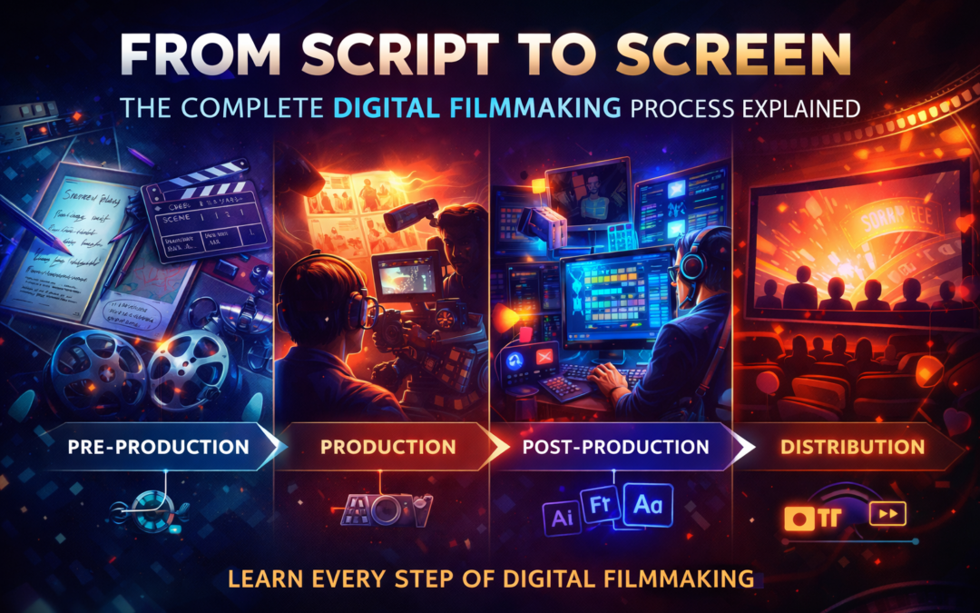The Complete Digital Filmmaking Process Explained