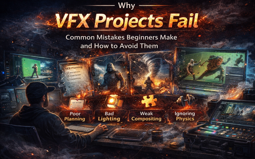 Why VFX Projects Fail: Common Mistakes Beginners Must Avoid