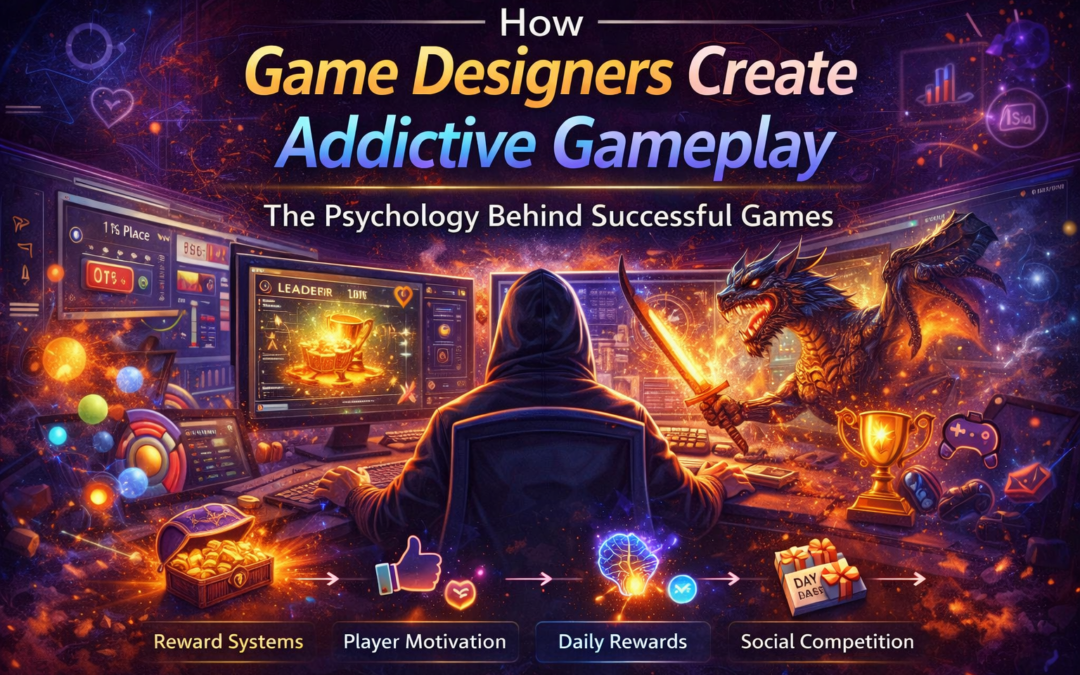 How Game Designers Create Addictive Gameplay: The Psychology Behind Successful Games