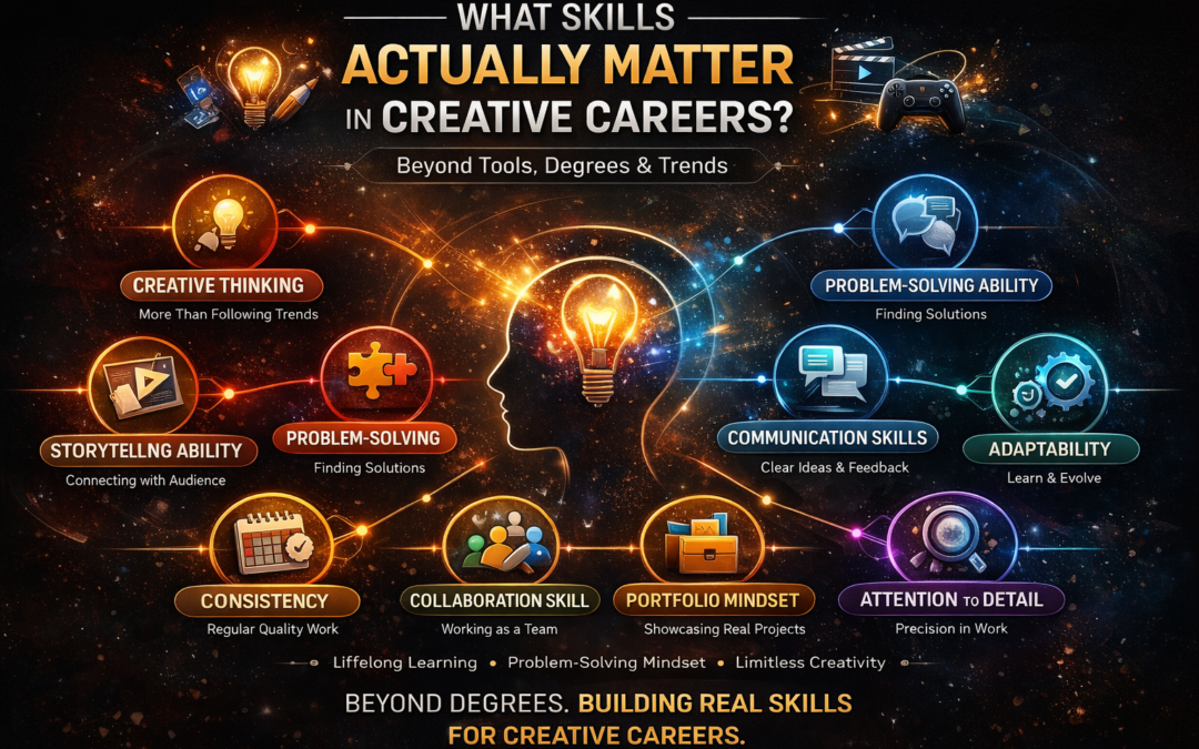 What Skills Matter in Creative Careers? Beyond Tools & Degrees