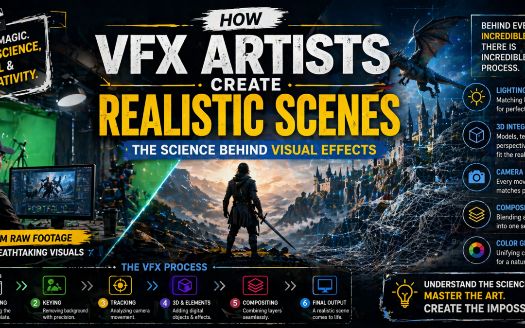 How VFX Artists Create Realistic VFX Scenes: Science Behind Effects