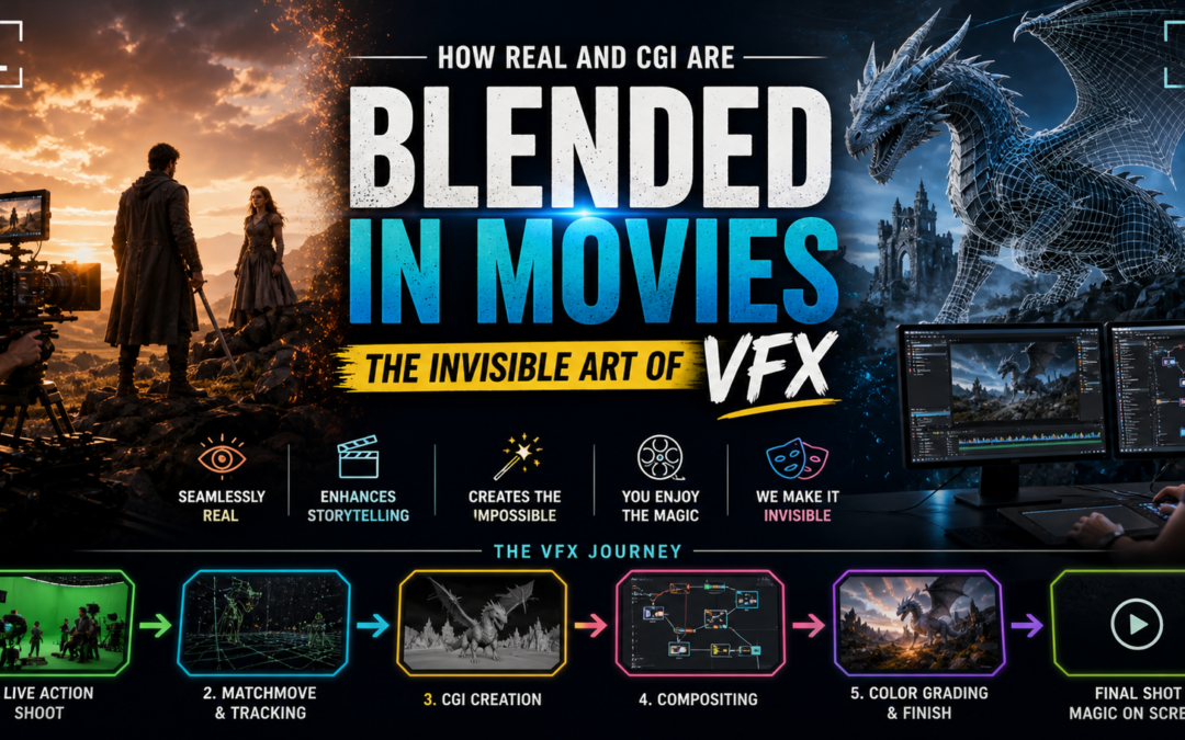 How Real and CGI Are Blended in Movies: VFX Blending Explained