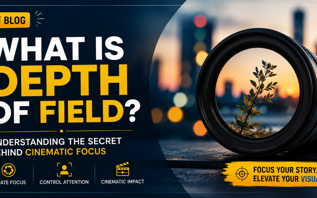 What Is Depth of Field? The Secret Behind Cinematic Focus in Photography & Filmmaking