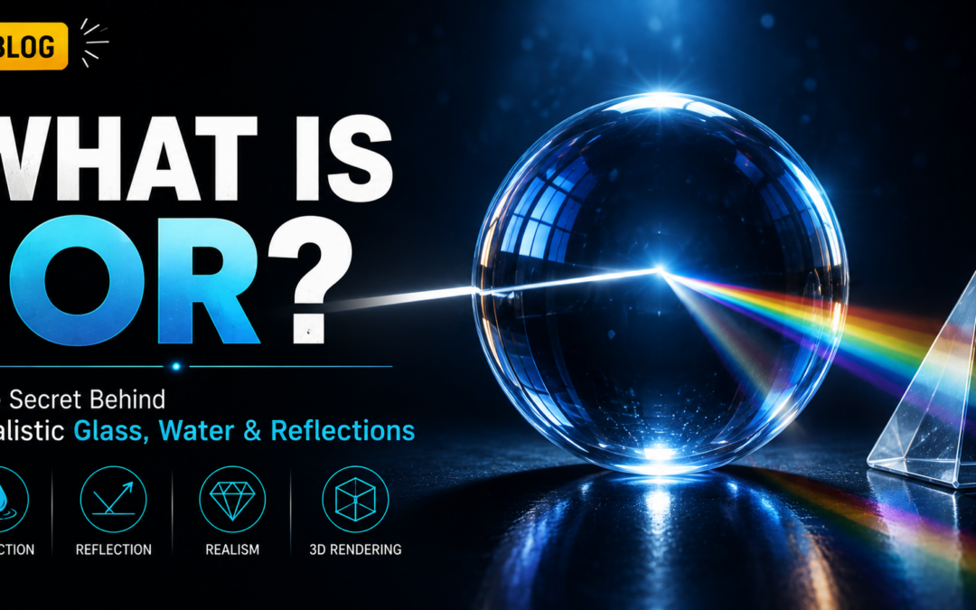 What Is IOR? Understanding Reflection and Refraction in 3D Rendering