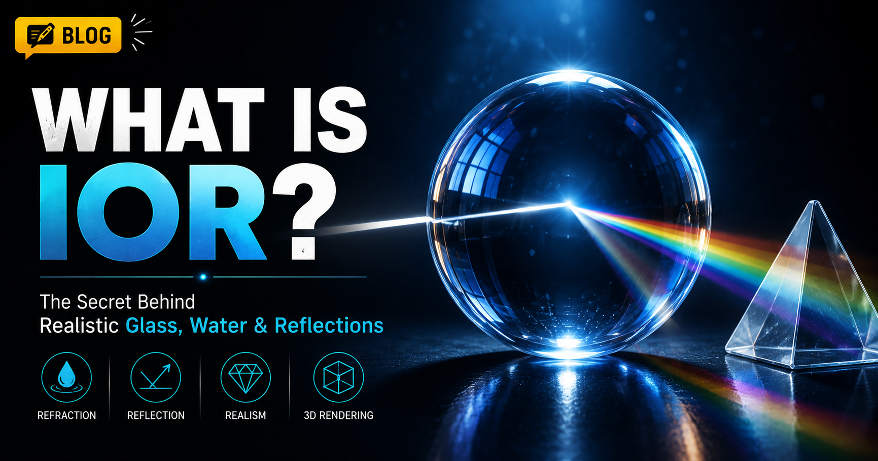 What Is IOR in 3D Rendering? Understanding Reflection and Refraction in ...