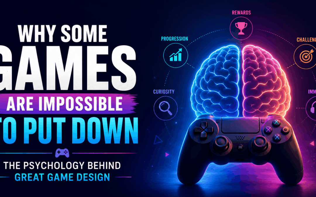 Why Some Games Are Impossible to Put Down: The Psychology Behind Great Game Design