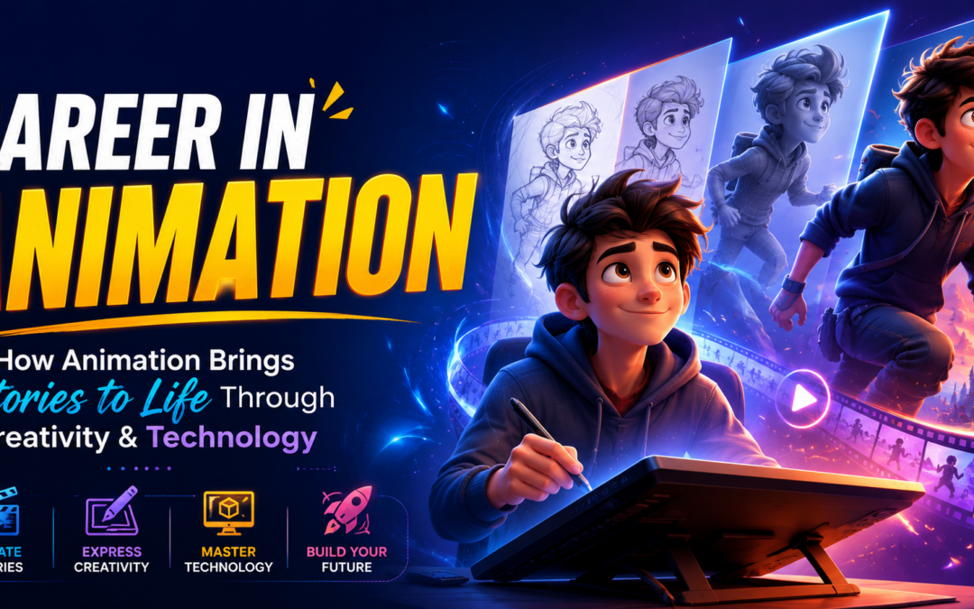 Career in Animation: How Animation Brings Stories to Life Through Creativity and Technology