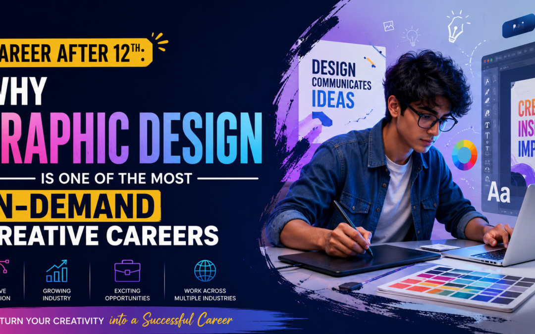 Career in Graphic Designing After 12th: Why It Is One of the Most In-Demand Creative Careers