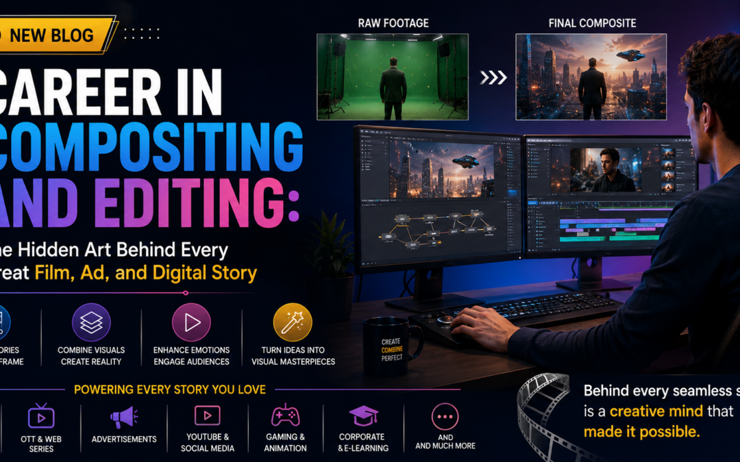Career in Compositing and Editing: The Hidden Art Behind Every Great Film, Ad, and Digital Story