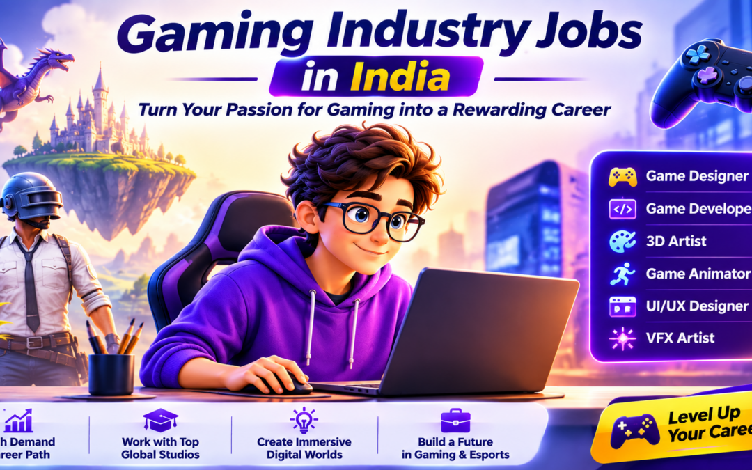Gaming Industry Jobs in India: Career Opportunities, Skills, and Future Growth