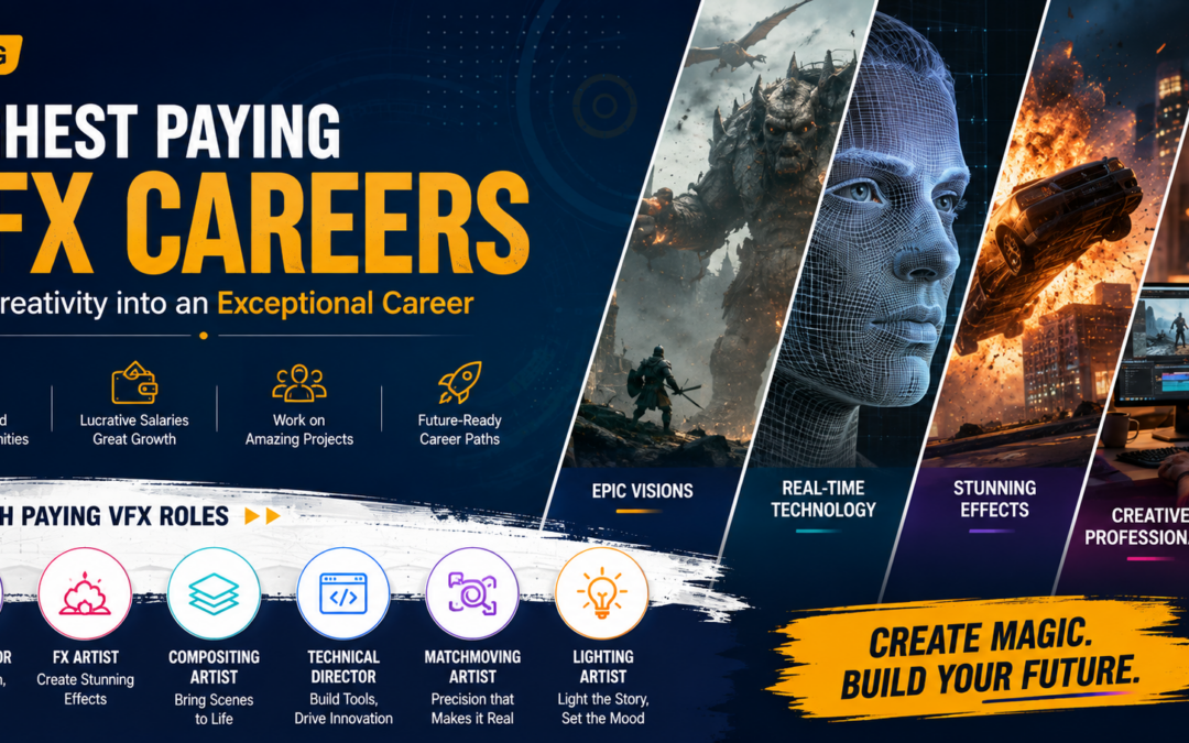 Highest Paying VFX Careers: Top Opportunities in the Visual Effects Industry