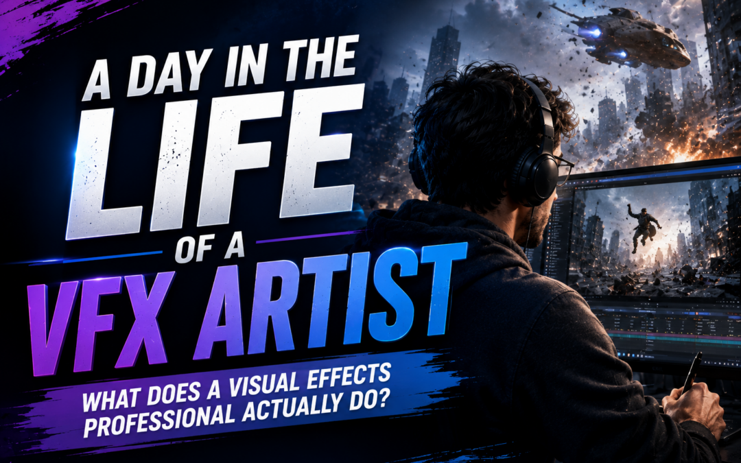 A Day in the Life of a VFX Artist: What Does a Visual Effects Professional Actually Do?