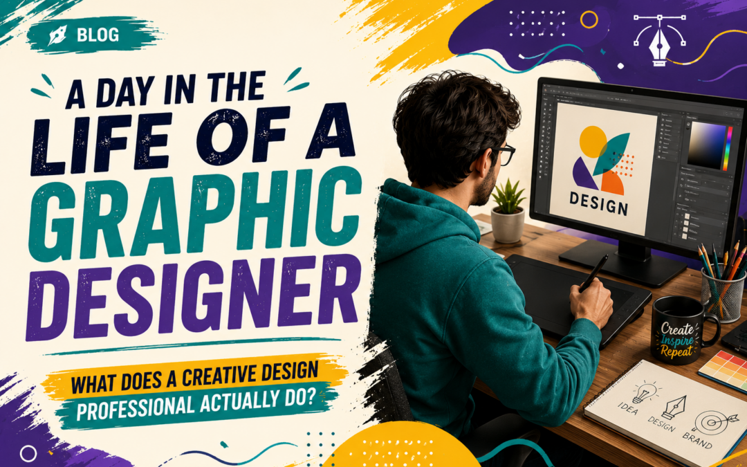 A Day in the Life of a Graphic Designer: What Does a Creative Design Professional Actually Do?