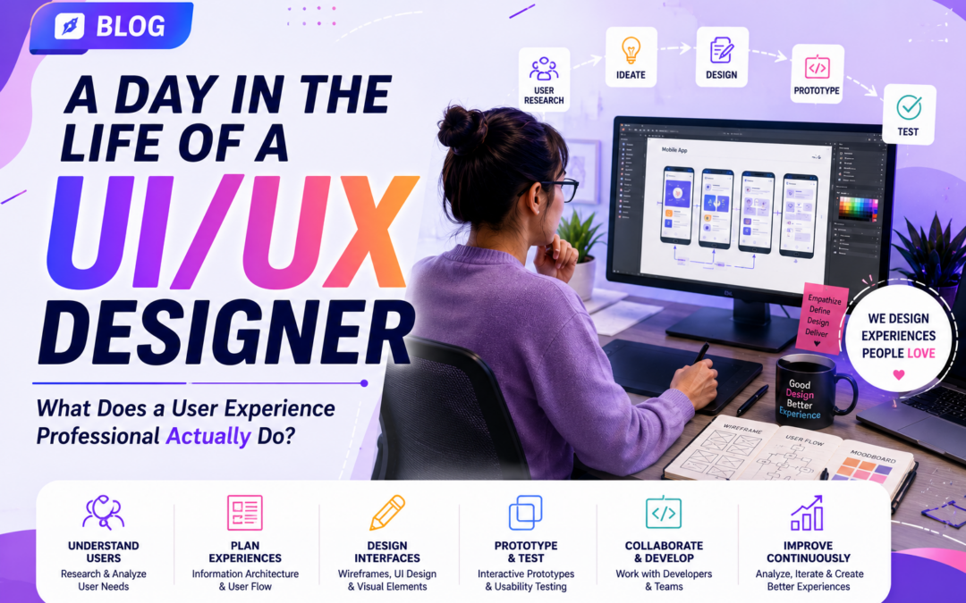 A Day in the Life of a UI UX Designer: Creating Amazing Digital Experiences That Users Love