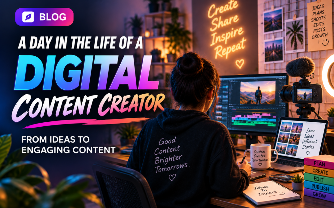 Day in the Life of a Digital Content Creator