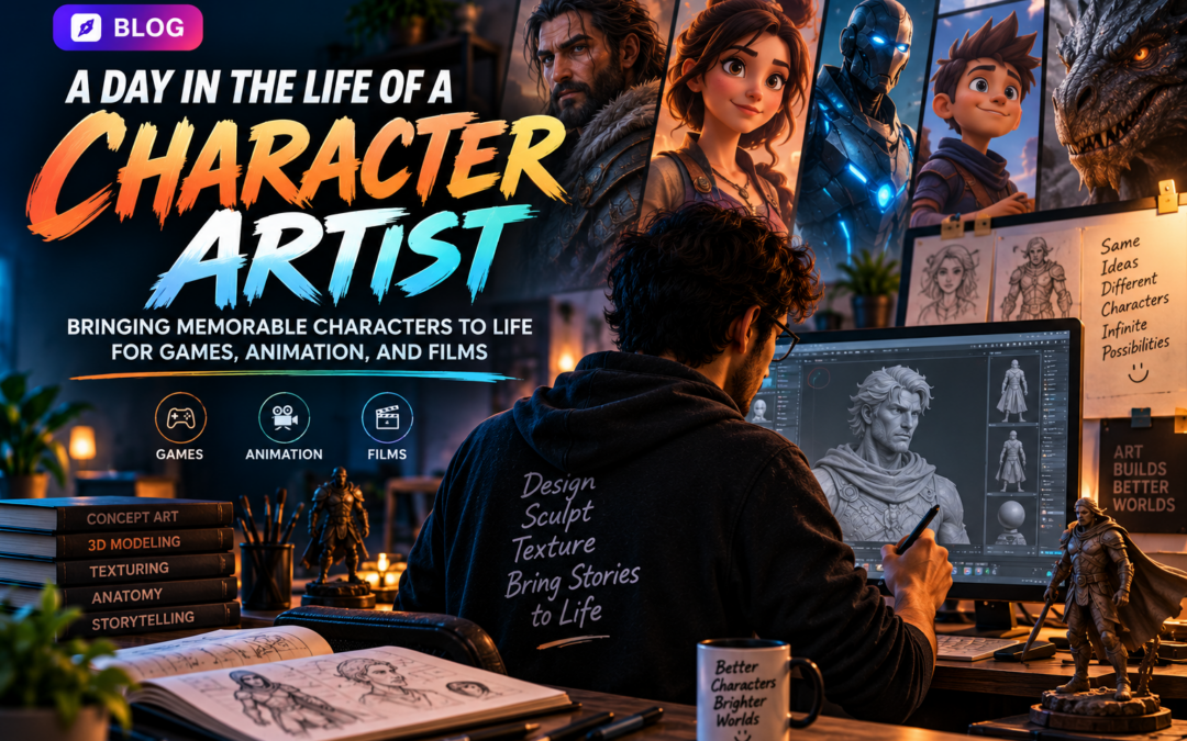Day in the Life of a Character Artist