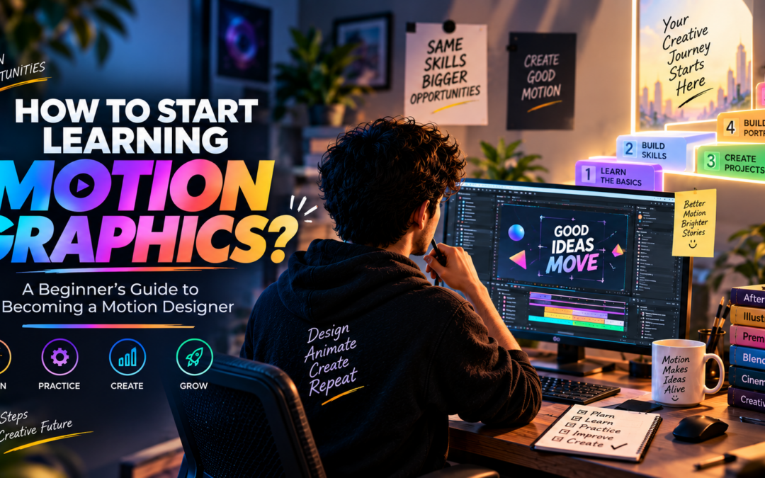 How to Start Learning Motion Graphics